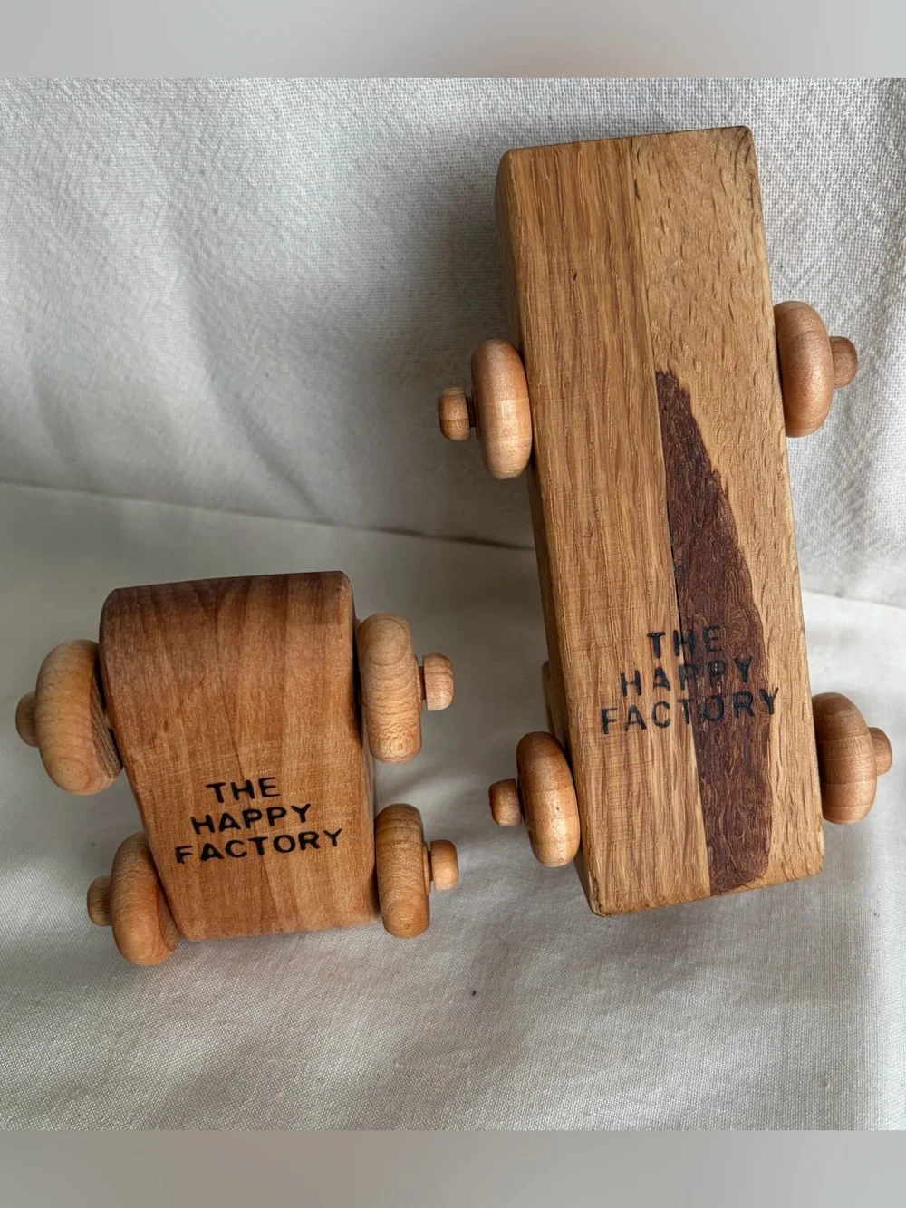 The Happy Factory racing from toy